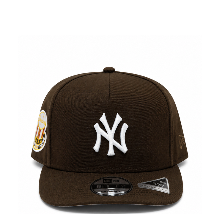 New Era New York Yankees World Series Brown Edition 9FIFTY A-Frame Adjustable Cap