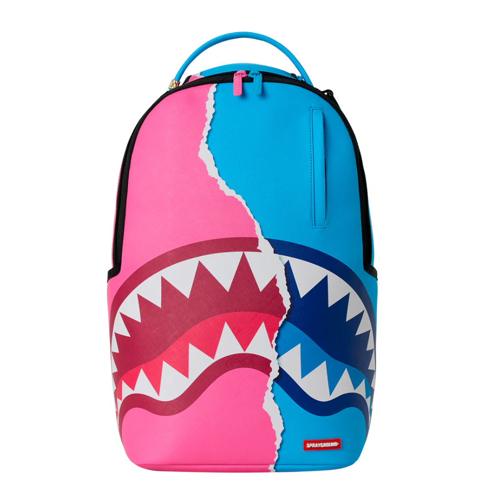 Sprayground Shark Central Zen Backpack - Pink & Blue