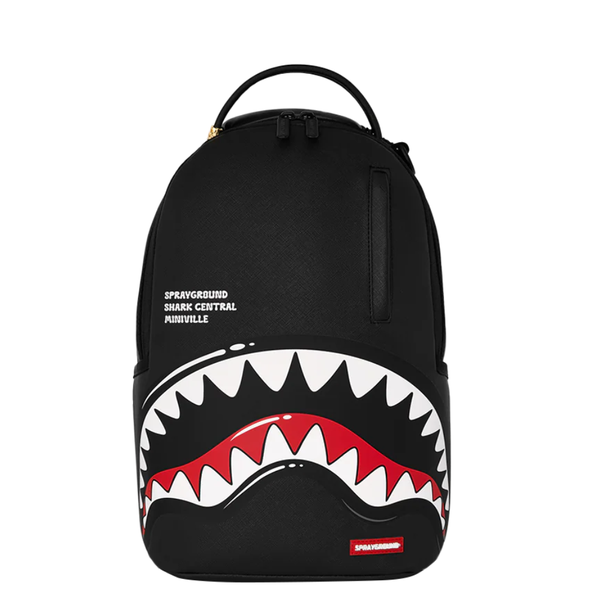 Sprayground Black Toon Shark Mini Backpack – City Jeans