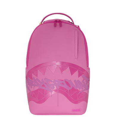Sprayground Pink Ghost Drip Backpack