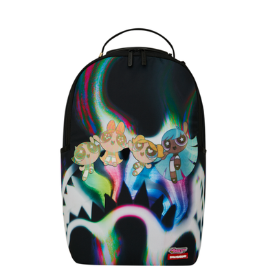 Sprayground Powerpuff Girls Rainbow Holo Shark Backpack