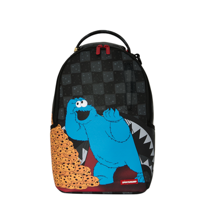 Sprayground Sesame Street Cookie Monster Curtain Mini Backpack