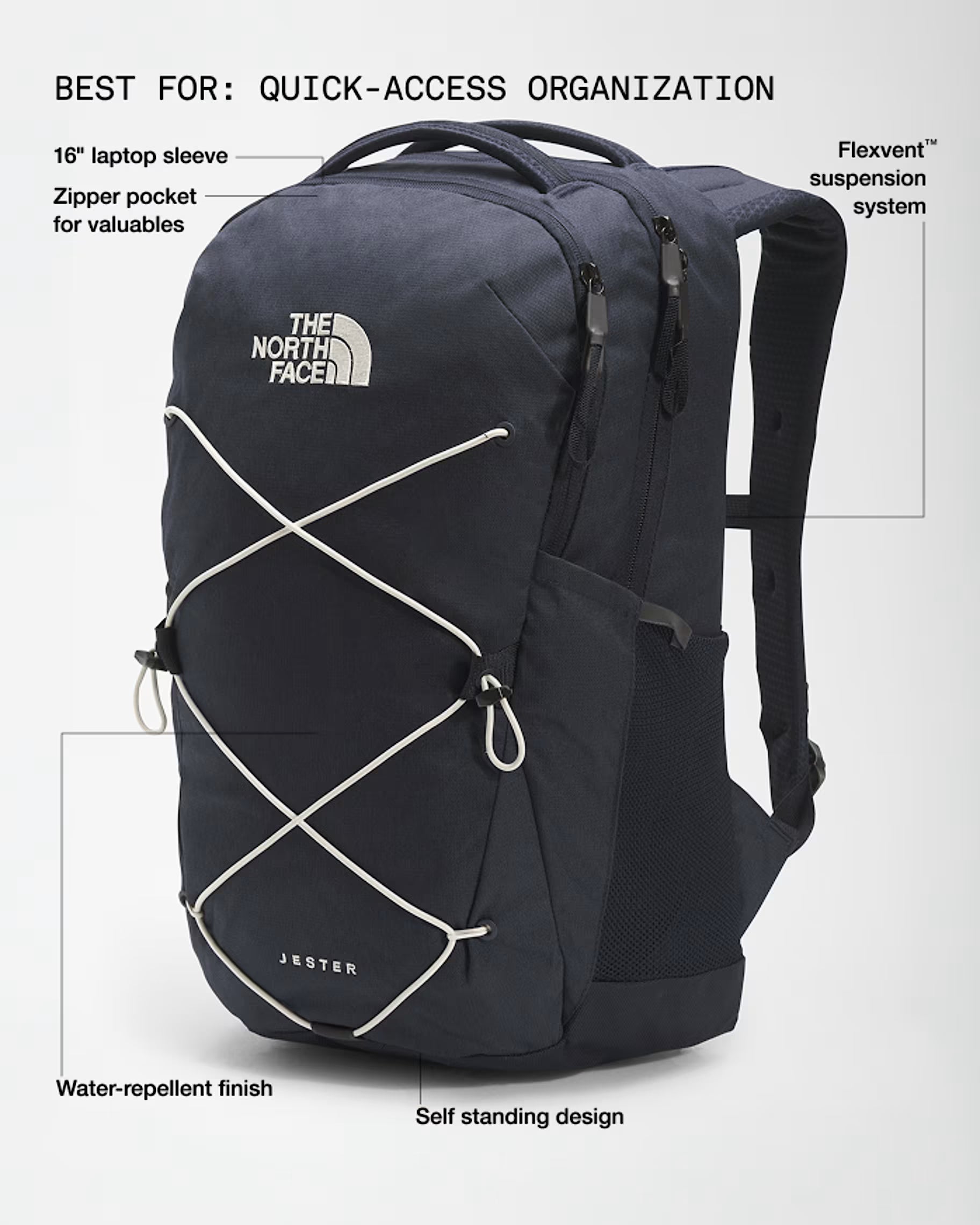 The North Face Jester 28 L Backpack - Navy