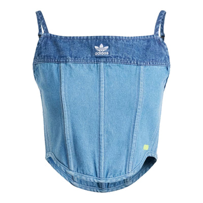 adidas Women's KSENIASCHNAIDER Denim Corset 5