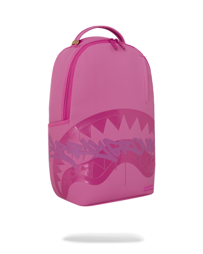 Sprayground Pink Ghost Drip Backpack