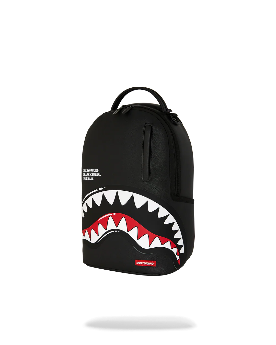 Sprayground Black Toon Shark Mini Backpack
