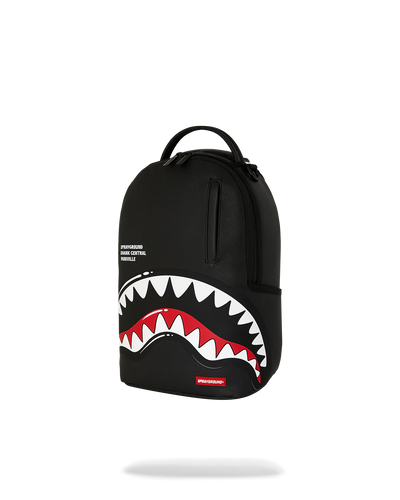 Sprayground Black Toon Shark Mini Backpack