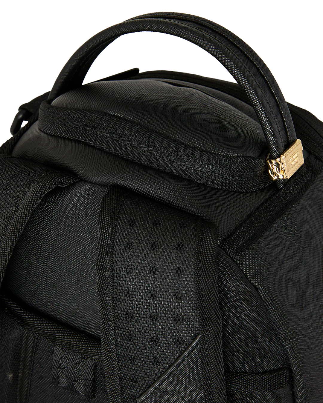 Sprayground Black Toon Shark Mini Backpack