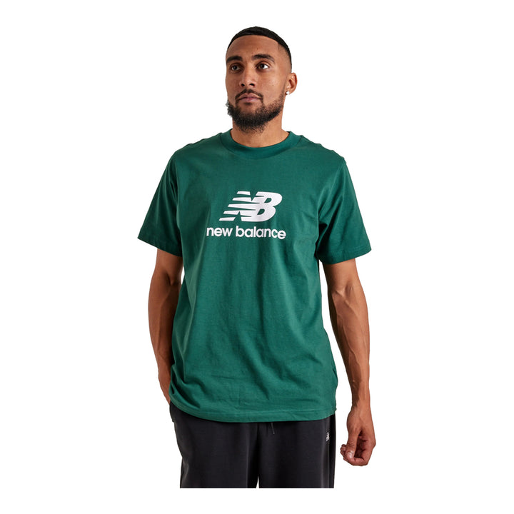 New Balance Men's Essentials Stacked Logo Tee