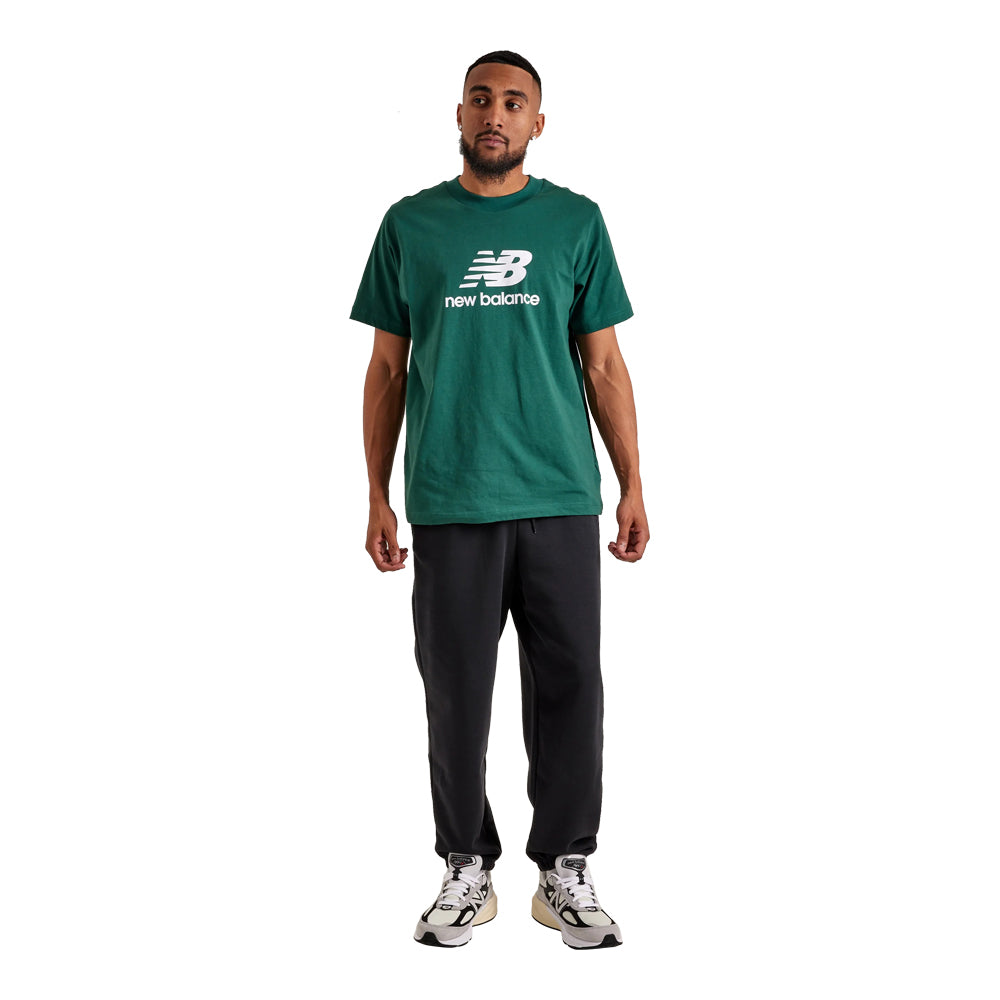 New Balance Men's Essentials Stacked Logo Tee