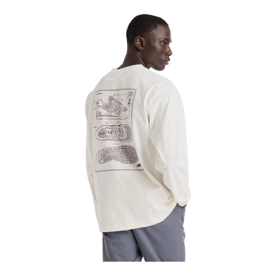 New Balance Men's Athletics 574 Sketch Long Sleeve 2