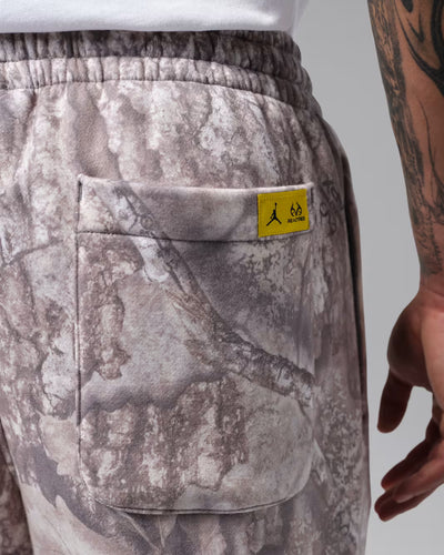 Men's Jordan Brooklyn Reeltree Sweatpants White/Bright Citron IM9862-100