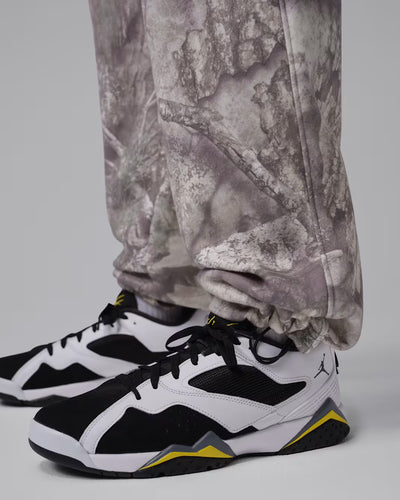 Men's Jordan Brooklyn Reeltree Sweatpants White/Bright Citron IM9862-100