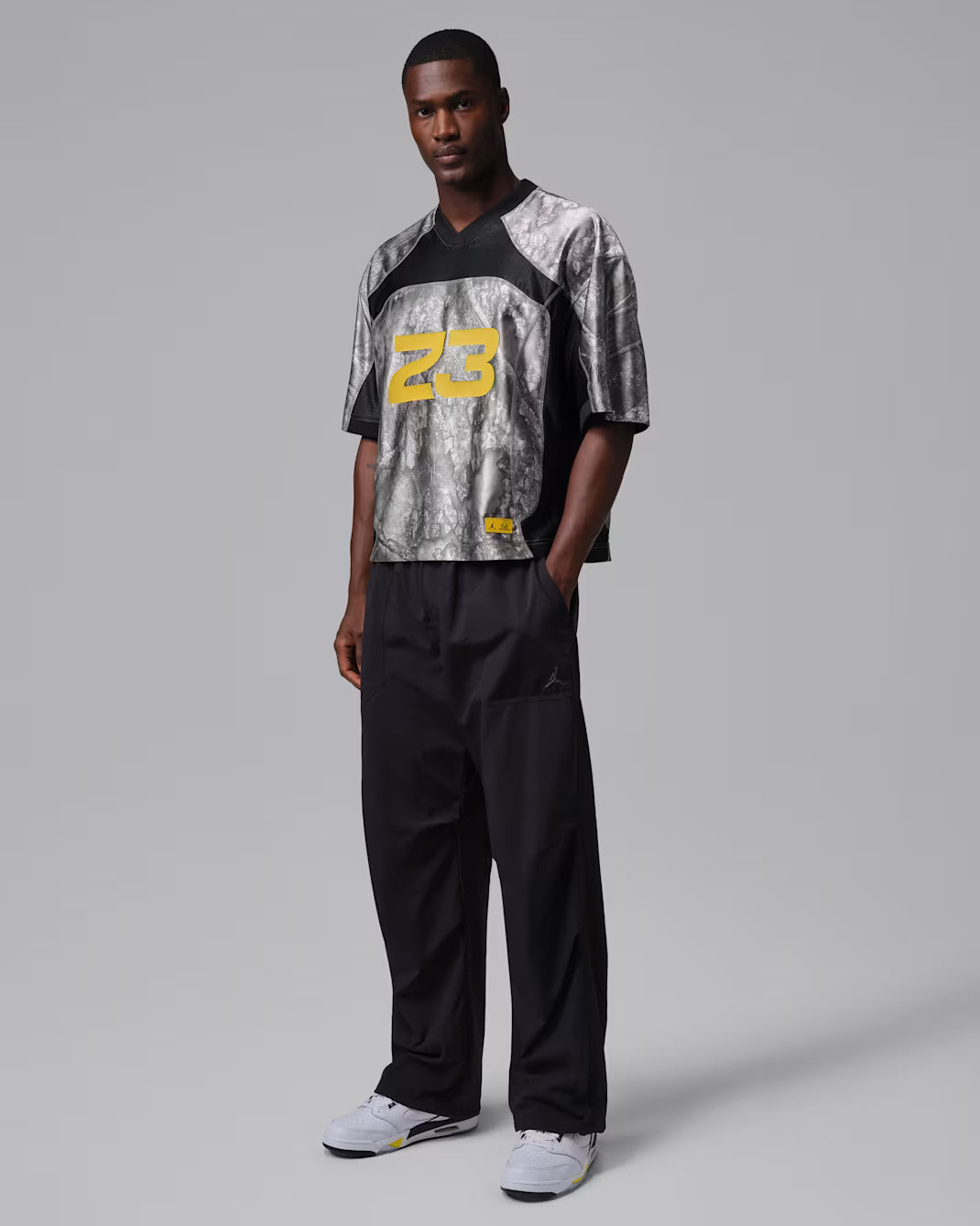 Men's Jordan Brooklyn Realtree Jersey White/Black/Bright Citron IM9869-100