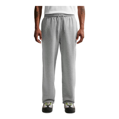 Men's Nike Club Open-Hem Fleece Pants - Gray