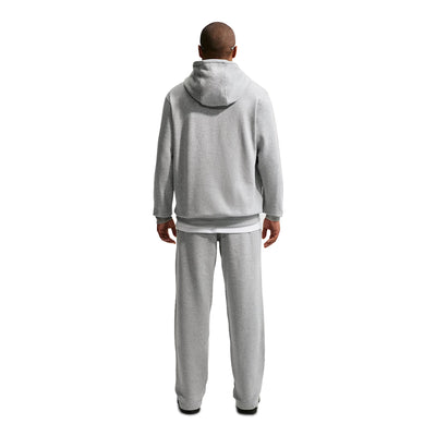 Men's Nike Club Open-Hem Fleece Pants - Gray