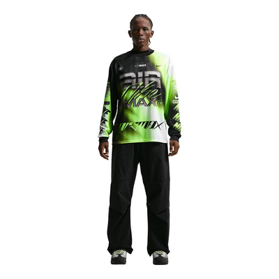 Men's Nike Culture of Football Dri-FIT Long-Sleeve Soccer Jersey - Volt/Black/White 2