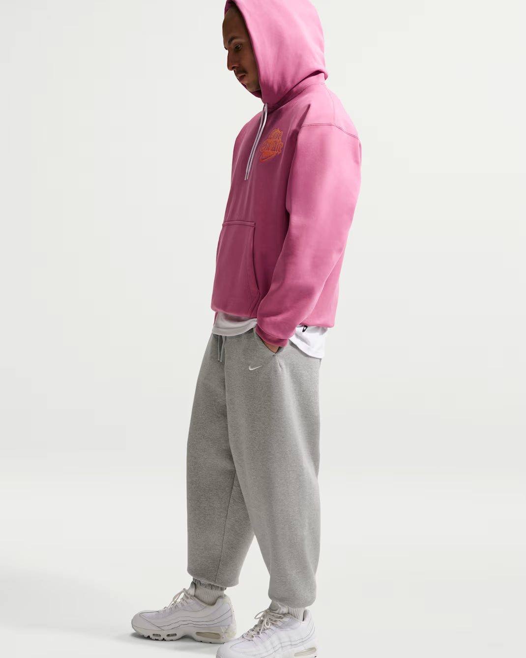 Nike Solo Swoosh Fleece Men's Cuffed Trousers