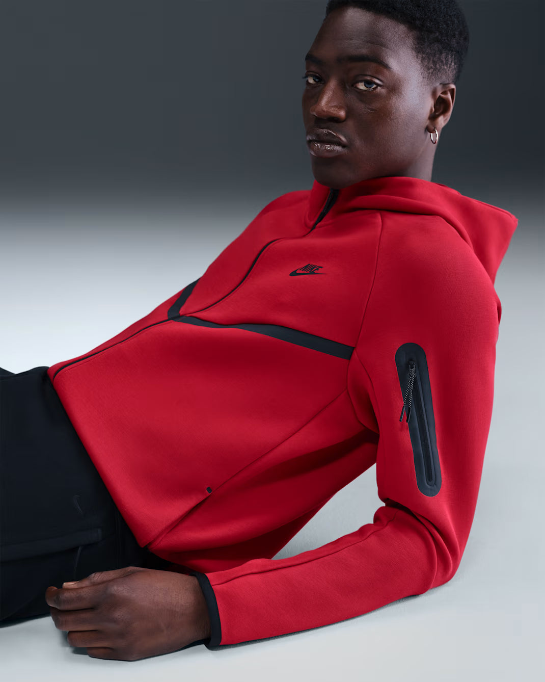 Nike Tech Men's Full Zip Fleece WinRunner Jacket