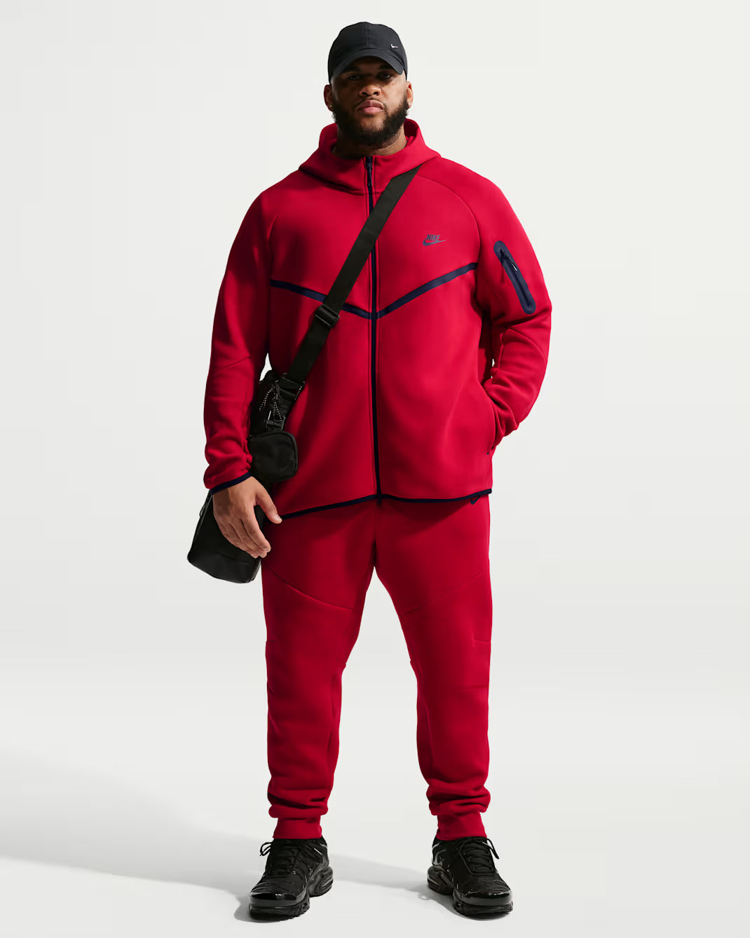 Nike Tech Men's Full Zip Fleece WinRunner Jacket