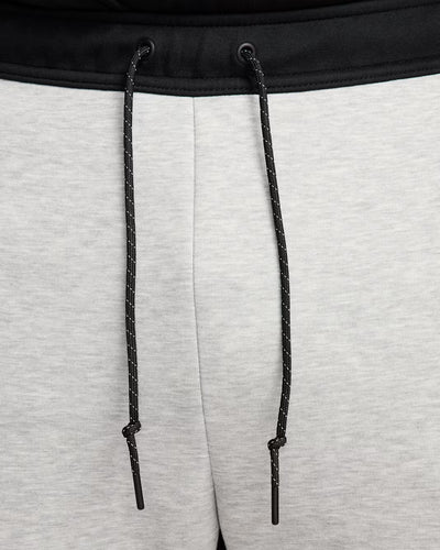 Men's Nike Tech Fleece Joggers - Black & Dark Grey Heather
