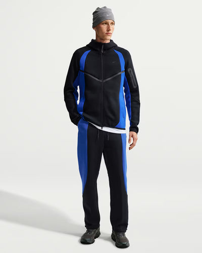 Nike Tech Men's Colour-Block Open-Hem Fleece Trousers