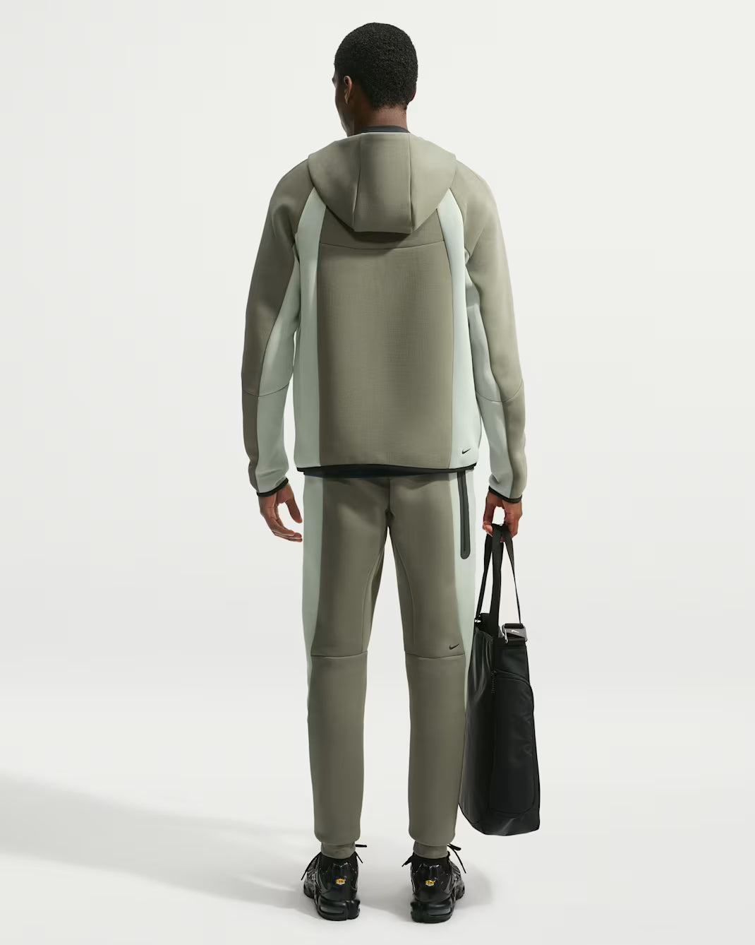 Nike Tech Men's Colour-Block Full-Zip Fleece Windrunner Jacket