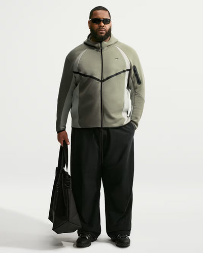 Nike Tech Men's Colour-Block Full-Zip Fleece Windrunner Jacket