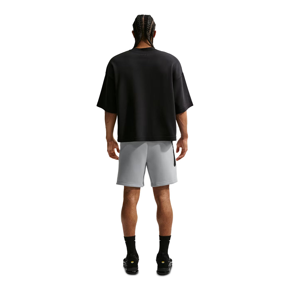 Men's Nike Tech Fleece Shorts Light Smoke Grey/Volt IM0693-077