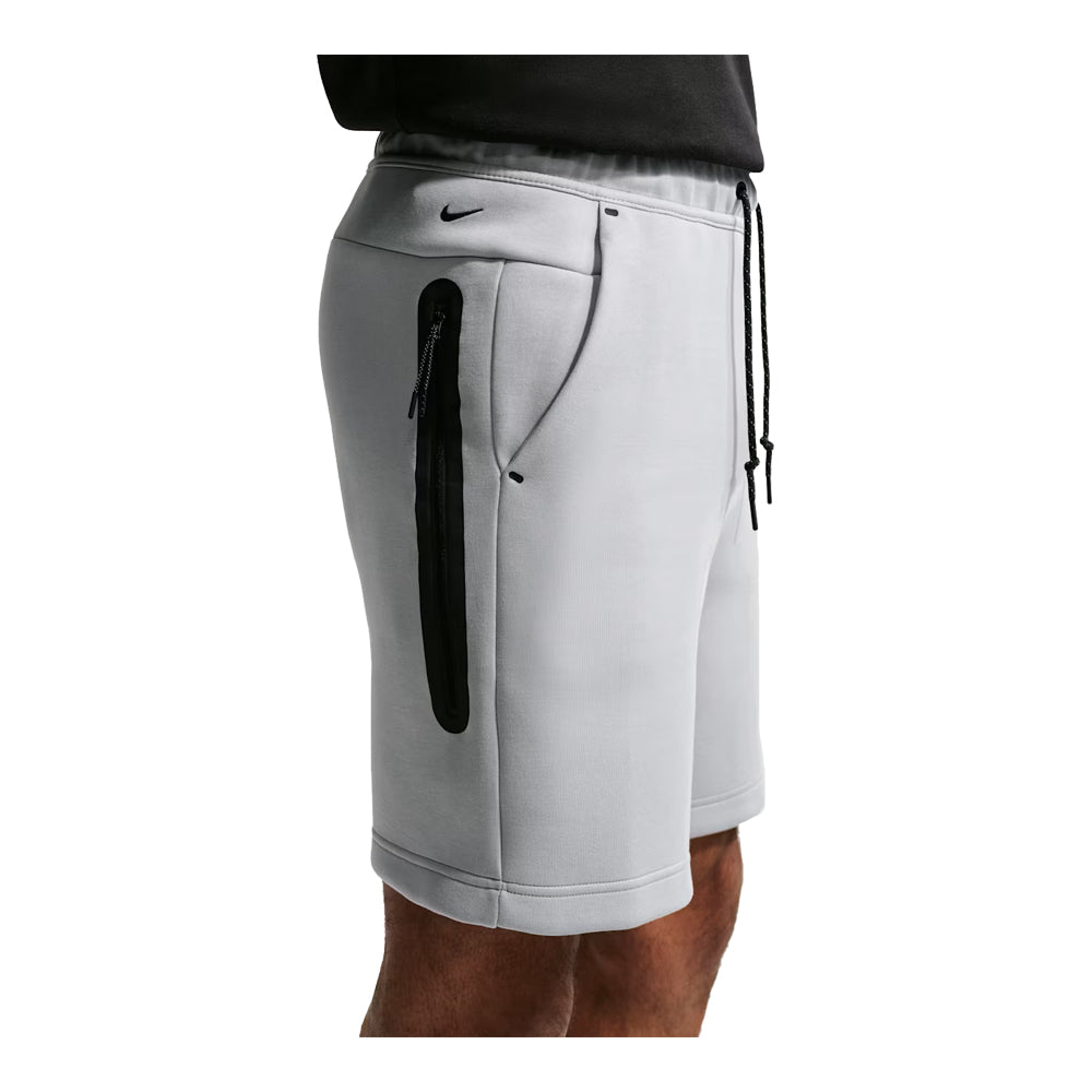 Men's Nike Tech Fleece Shorts Light Smoke Grey/Volt IM0693-077