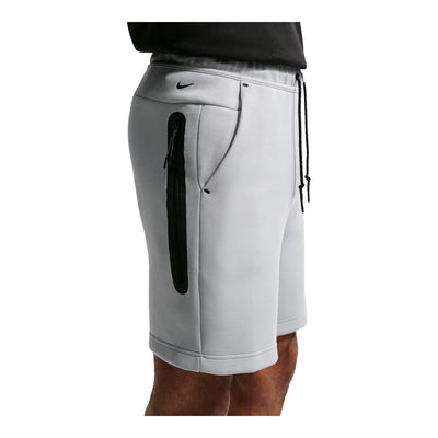 Men's Nike Tech Fleece Shorts Light Smoke Grey/Volt IM0693-077