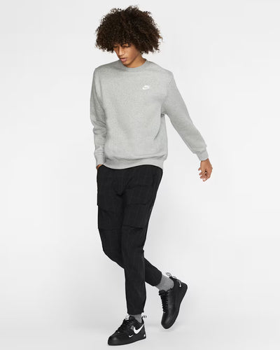 Nike Sportswear Club Fleece Sweatshirt Dark Grey Heather/White BV2662-063