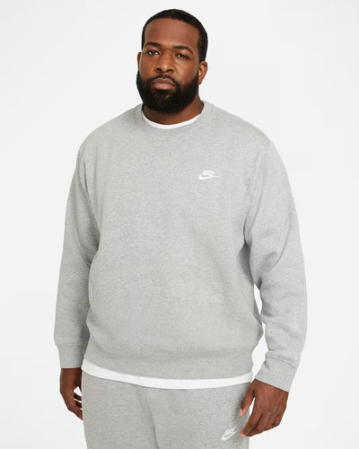 Nike Sportswear Club Fleece Sweatshirt Dark Grey Heather/White BV2662-063