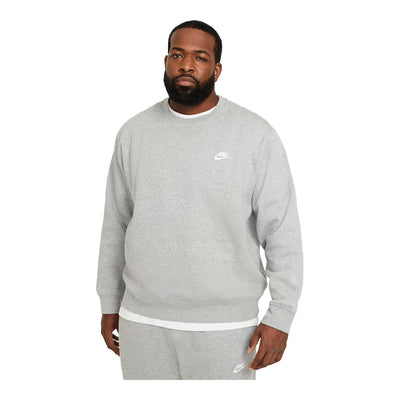 Nike Sportswear Club Fleece Sweatshirt Dark Grey Heather/White BV2662-063
