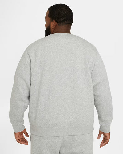 Nike Sportswear Club Fleece Sweatshirt Dark Grey Heather/White BV2662-063