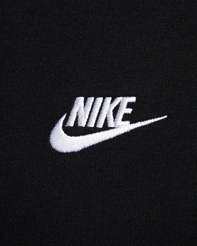 Men's Nike Sportswear Club Fleece Hoodie Black/Black/White BV2654-010