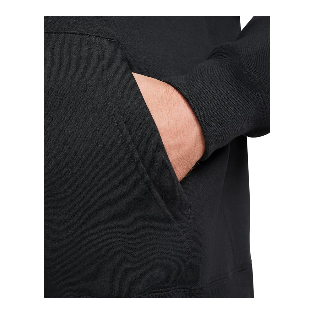 Men's Nike Sportswear Club Fleece Hoodie Black/Black/White BV2654-010