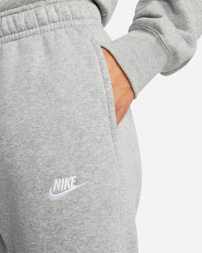 Men's Nike Sportswear Club Fleece Dark Grey Heather/Matte Silver/White BV2671-063