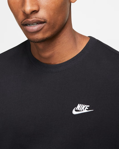 Men's Nike Sportswear Club T-Shirt Black/White AR4997-013