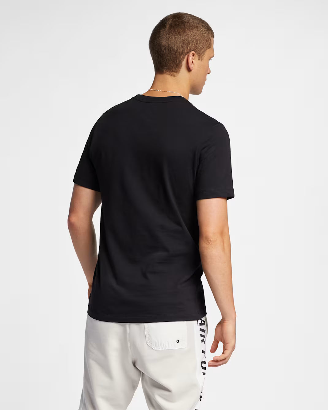 Men's Nike Sportswear T-Shirt - Black/White