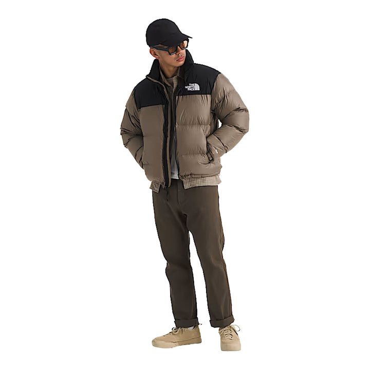 The North Face Men's 1996 Retro Nutpse Jacket - Mocha Brown / TNF Black 2
