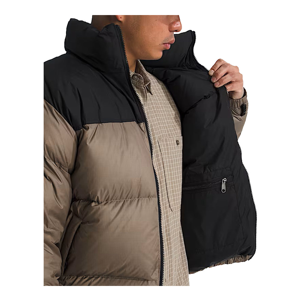 The North Face Men's 1996 Retro Nutpse Jacket - Mocha Brown / TNF Black 6