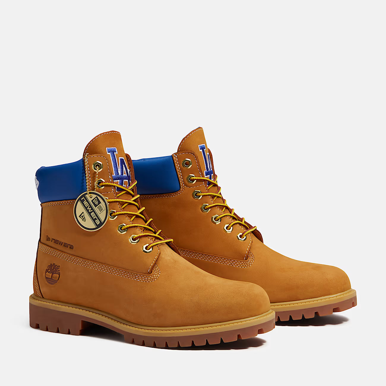 Men's Timberland x New Era MLB Dodgers 6-Inch Waterproof Boot Wheat TB0A2J7TAOT