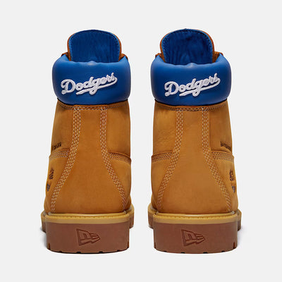 Men's Timberland x New Era MLB Dodgers 6-Inch Waterproof Boot Wheat TB0A2J7TAOT