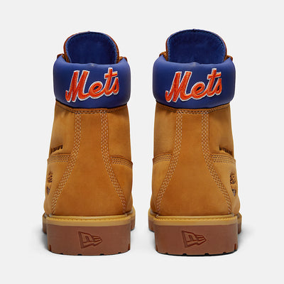Men's Timberland x New Era MLB Mets 6-Inch Waterproof Boot Wheat TB0A2J7TAOV