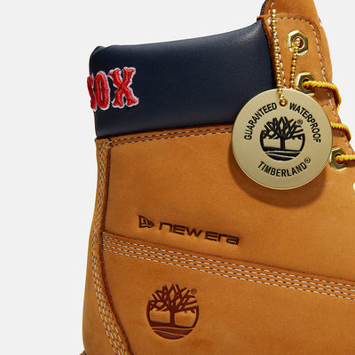Men's Timberland x New Era MLB Red Sox 6-Inch Waterproof Boot Wheat TB0A2J7TAOQ