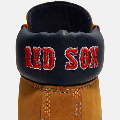 Men's Timberland x New Era MLB Red Sox 6-Inch Waterproof Boot Wheat TB0A2J7TAOQ