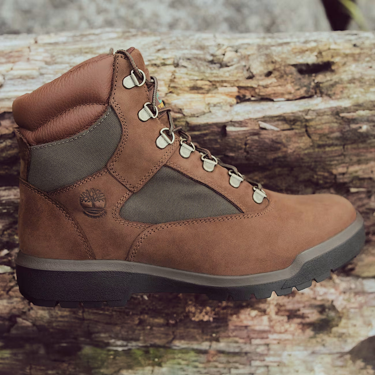 Men's Timberland Waterproof Mid Field Boot Dark Brown Nubuck tb0a5rvsw07