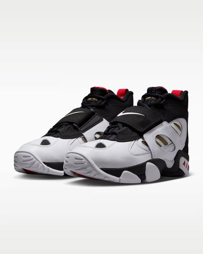 Men's Nike Air Diamond Turf II Black/White-Metallic Gold-Varsity Red II7080-001