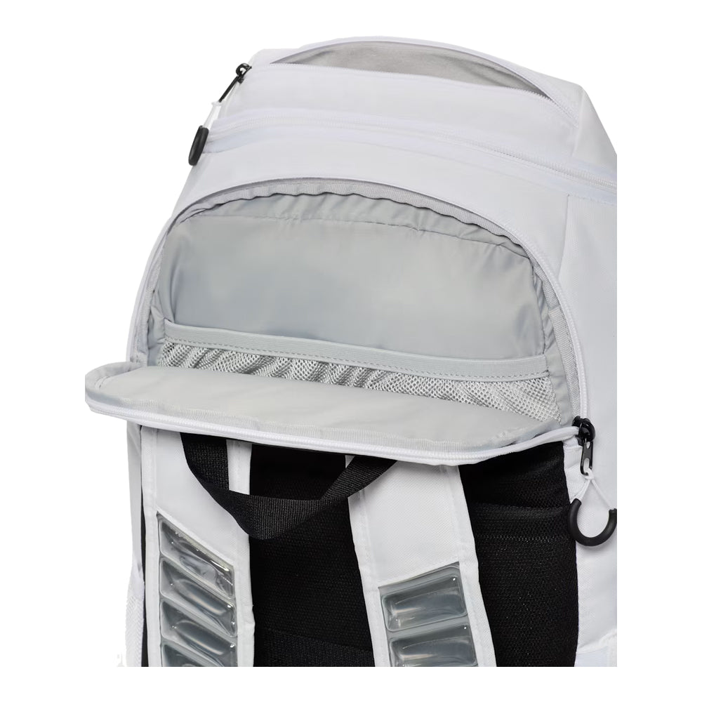 Nike Varsity Elite Backpack - White/Black &amp; Metallic Gold